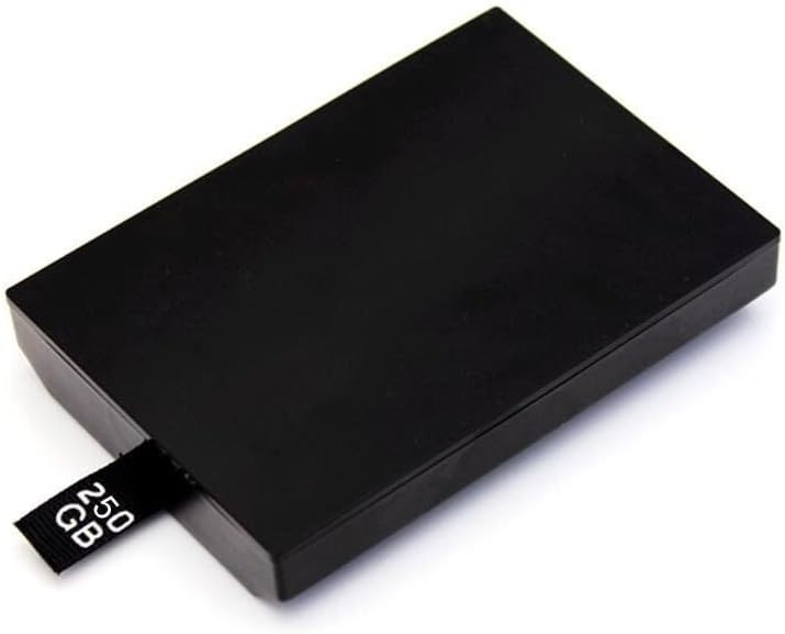 250GB 250G Internal HDD Hard Drive Disk Disc for Xbox 360 S Slim 250GB, Black