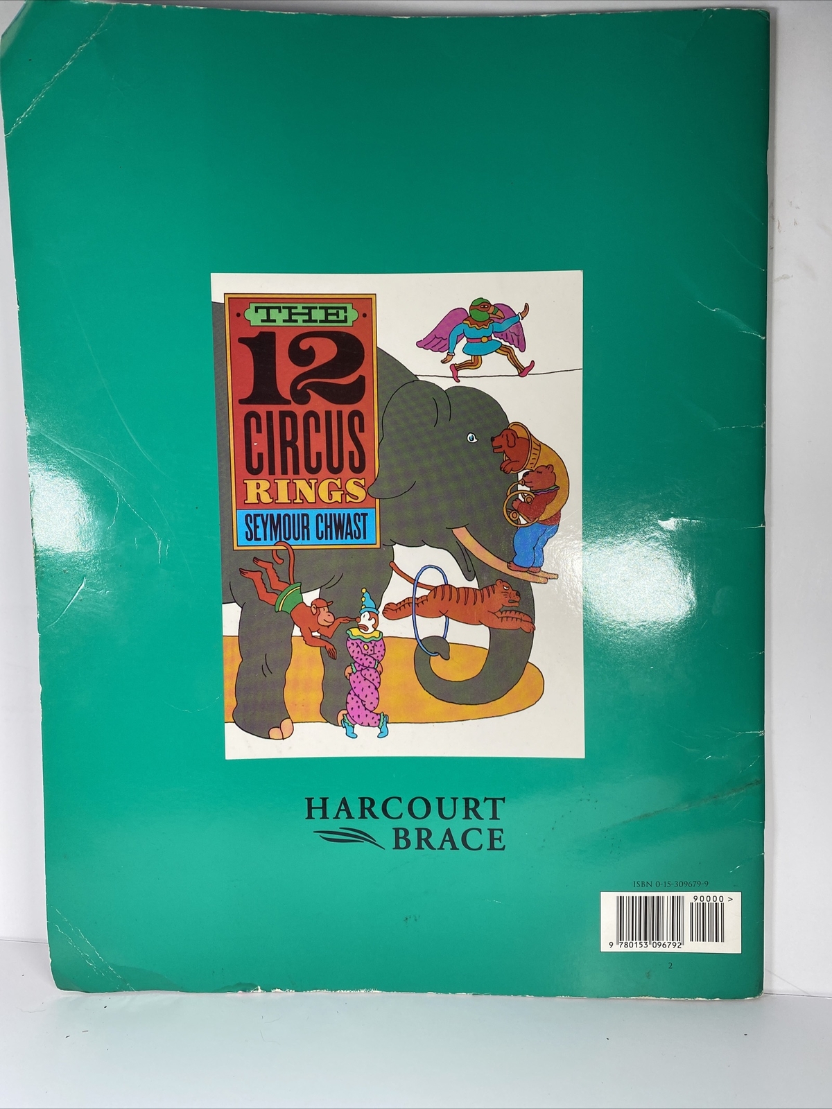 The 12 Circus Rings Paperback Large Book Homeschool Classroom Teacher Daycare