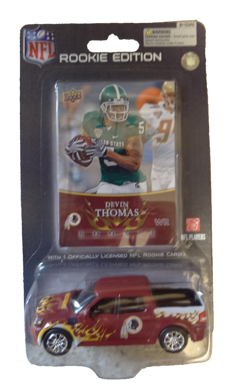 Washington Redskins Ford SVT Truck Rookie Edition 1:64  ( NEW 2008 UPPER DECK )