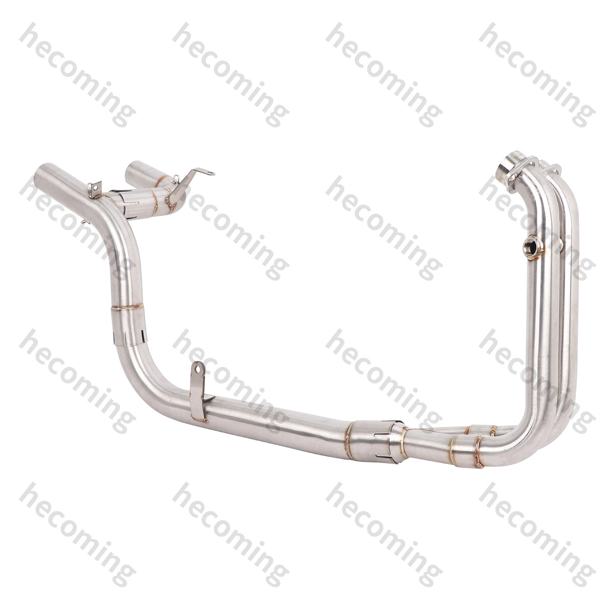 Full Exhaust System Daul Muffler Header Pipe For CFMOTO 450SR-S 450SRS 2023-2025