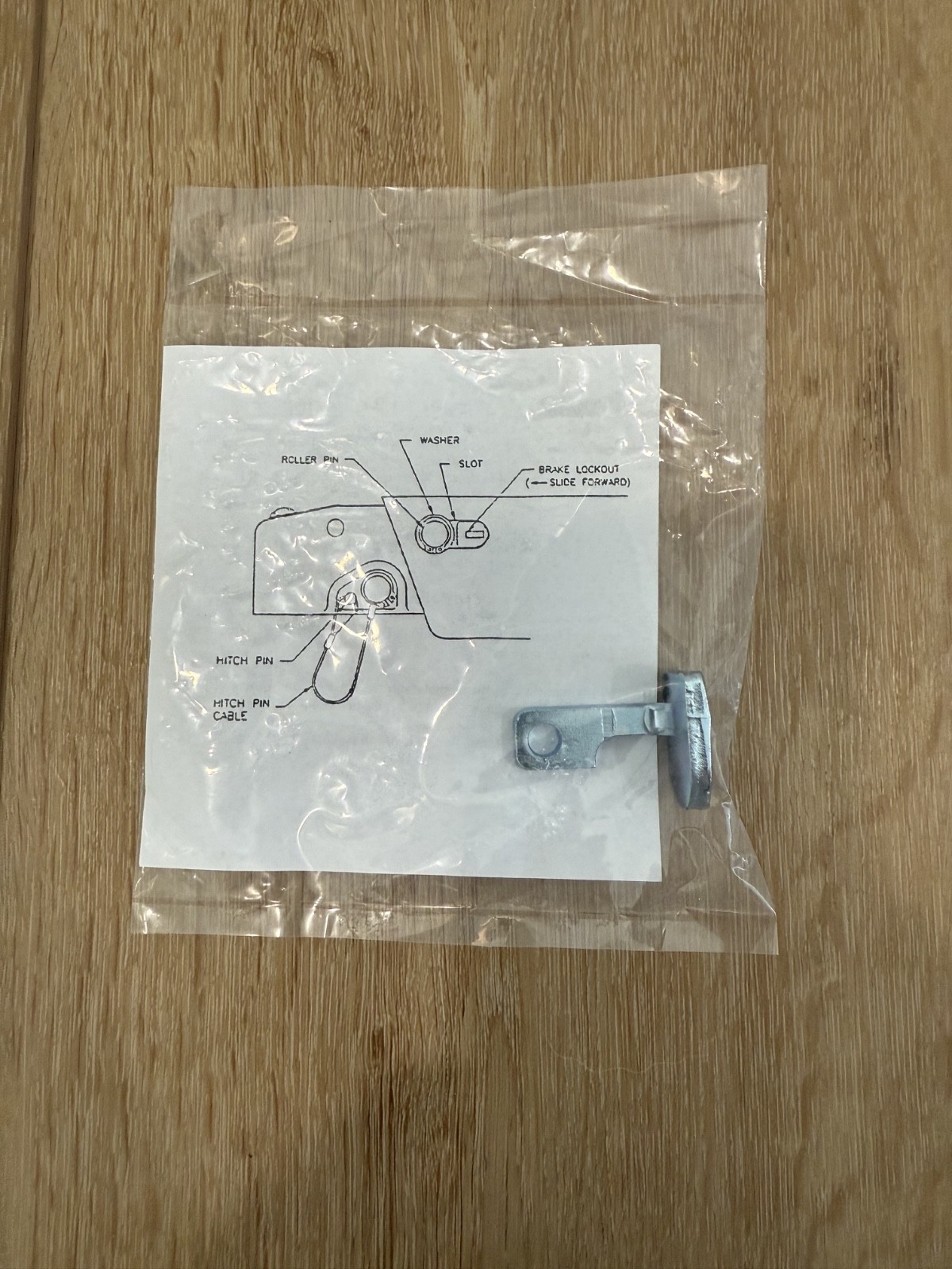 Brake Lockout Bracket for Boat Trailer