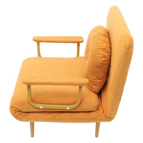 3 IN 1 Convertible Sofa Bed Folding with Pillow & 5-Position Adjustable Backrest