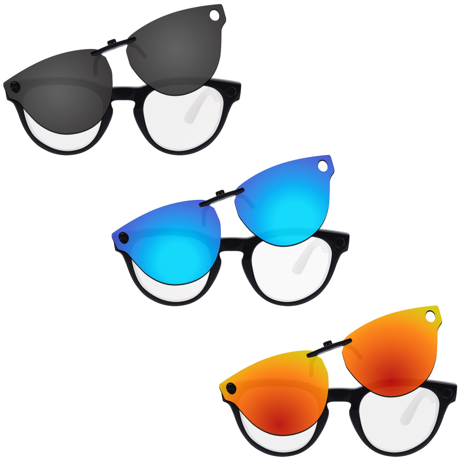 Polarized Clip on for Ray-Ban Meta Skyler & Gen 2 RW4010 RW4014 52mm-20 Sunglass