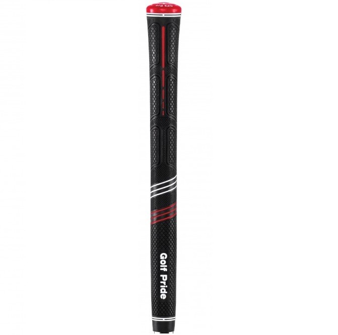 GOLF PRIDE CP2 PRO GOLF GRIP .600 ROUND STANDARD GRIP - BLACK/RED - NEW