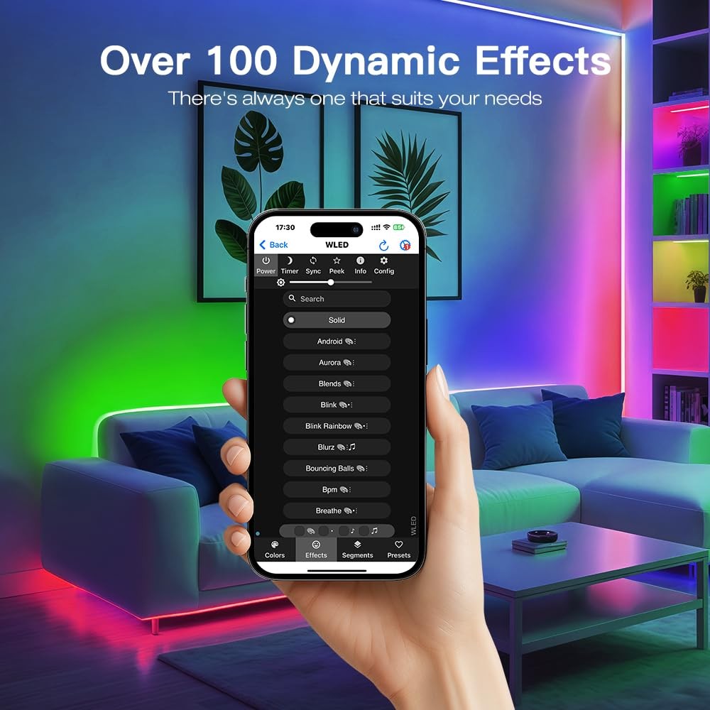 GLEDOPTO Elite ESP32 WLED LED Controller Dynamic I2S PDM Mic Sound Reactive 2...