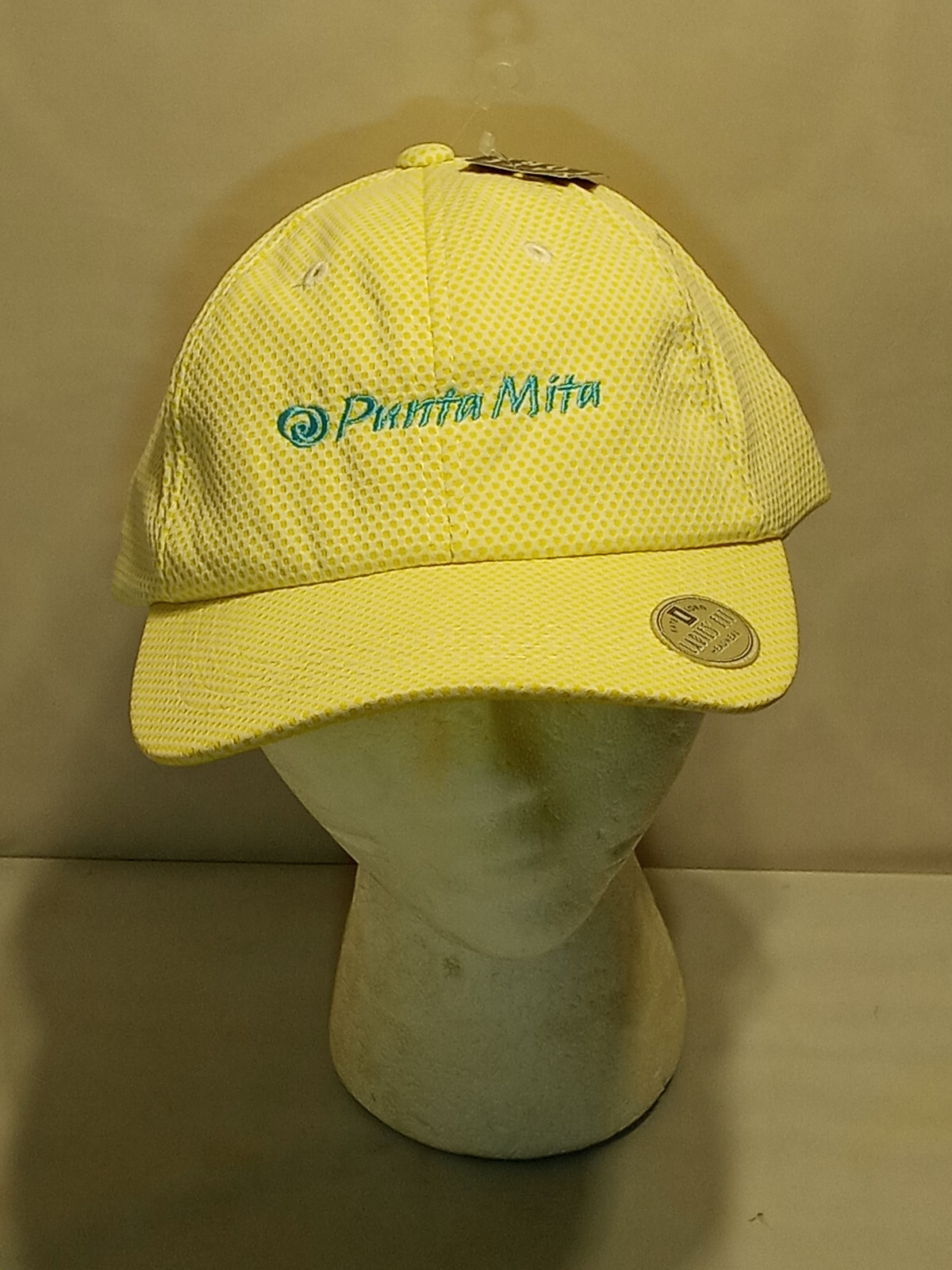 Kate Lord Punta Mita Golf Hat Women Adjustable Yellow NEW!