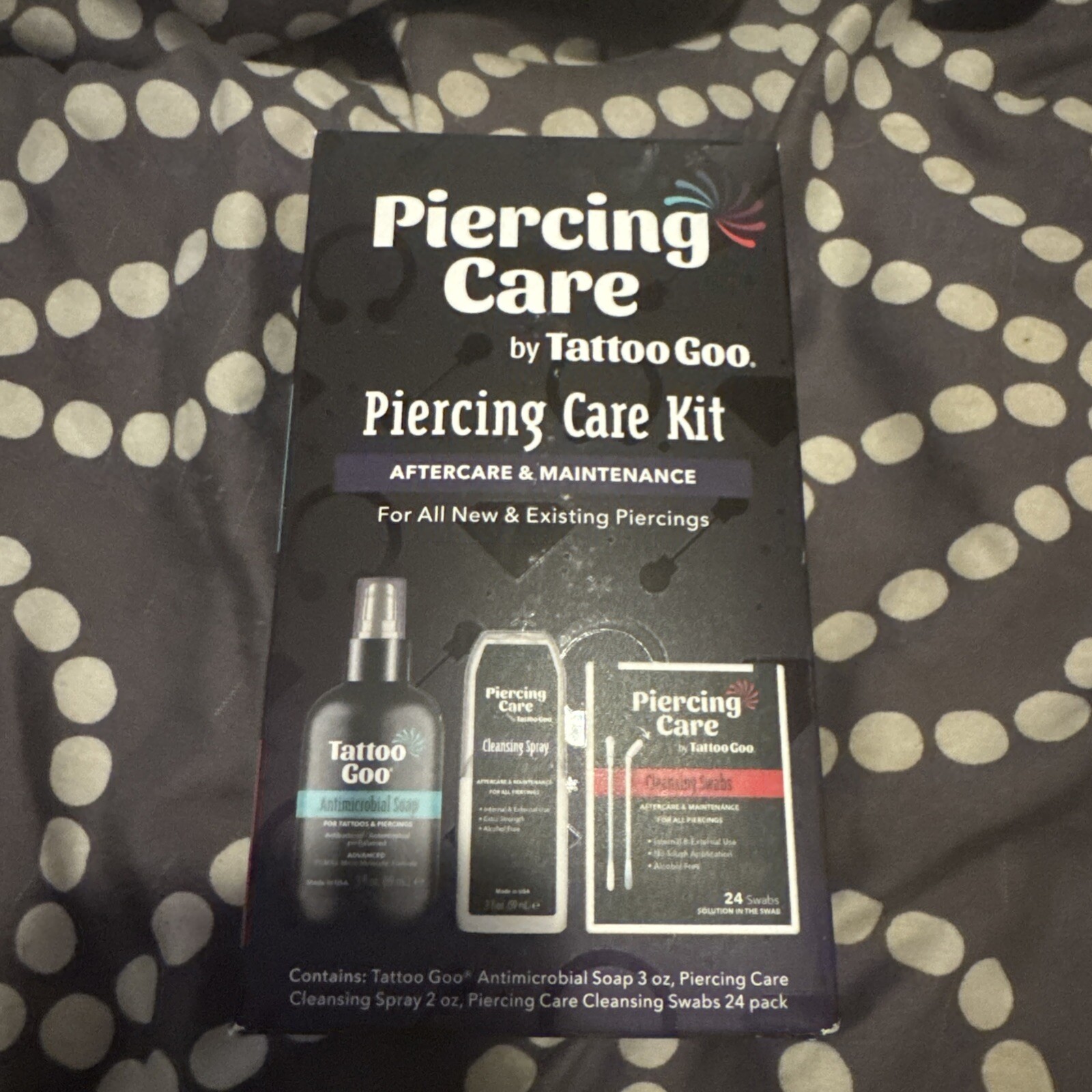 Tattoo Goo Piercing After Care Kit, 3 CT New