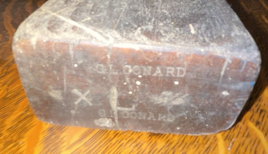 28" ANTIQUE~ STANLEY PLANE~GL CONARD XL #33~ MISSING BLADE