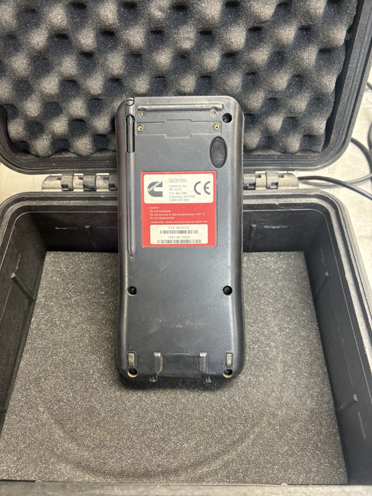 Cummins Qc5100 Analyzer With Case