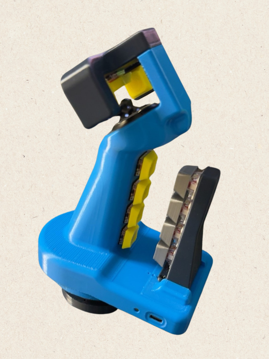 Joystick Keyboard for Gamers, One-Handed Gaming Keypad with program keys