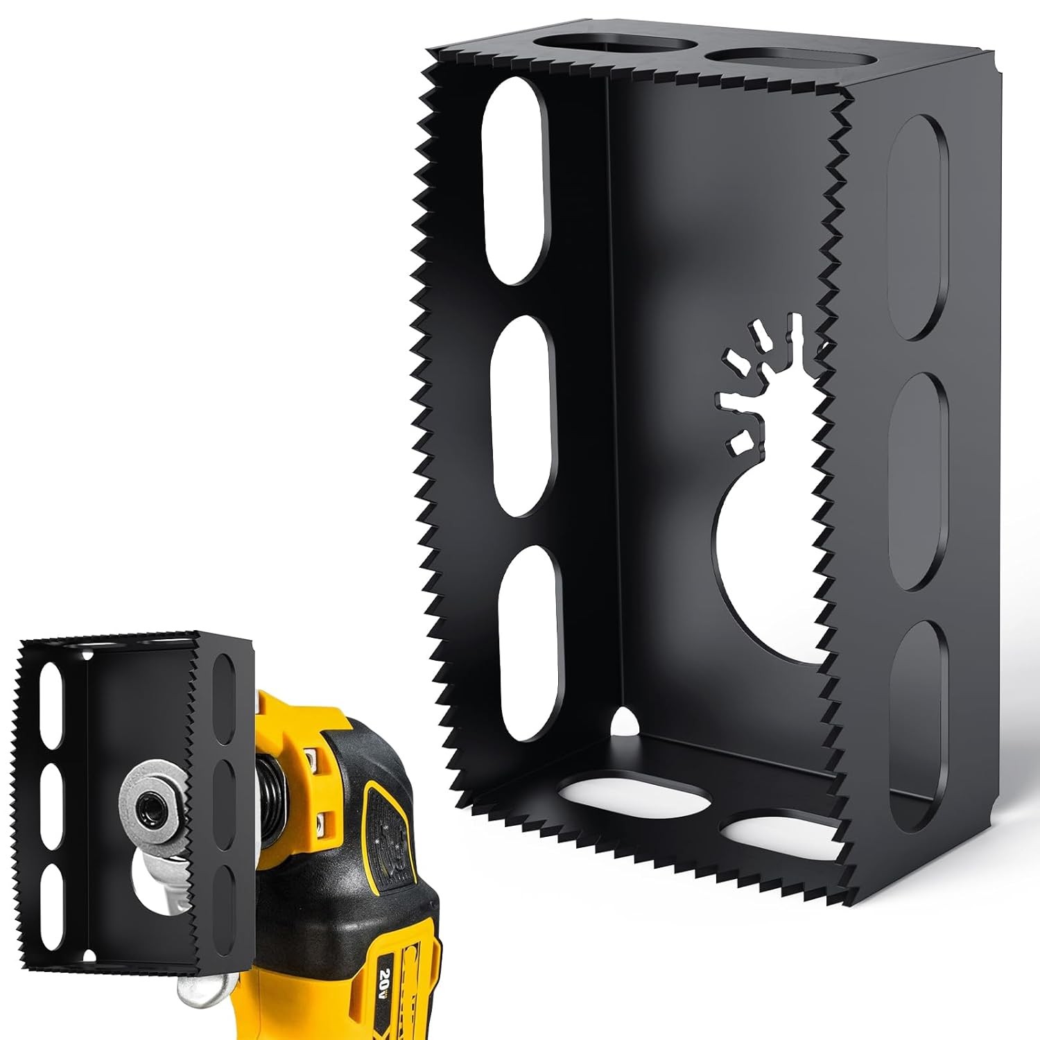 Drywall Outlet Cutter Tool Square Slot Oscillating Tool Cutter Drywall Tools