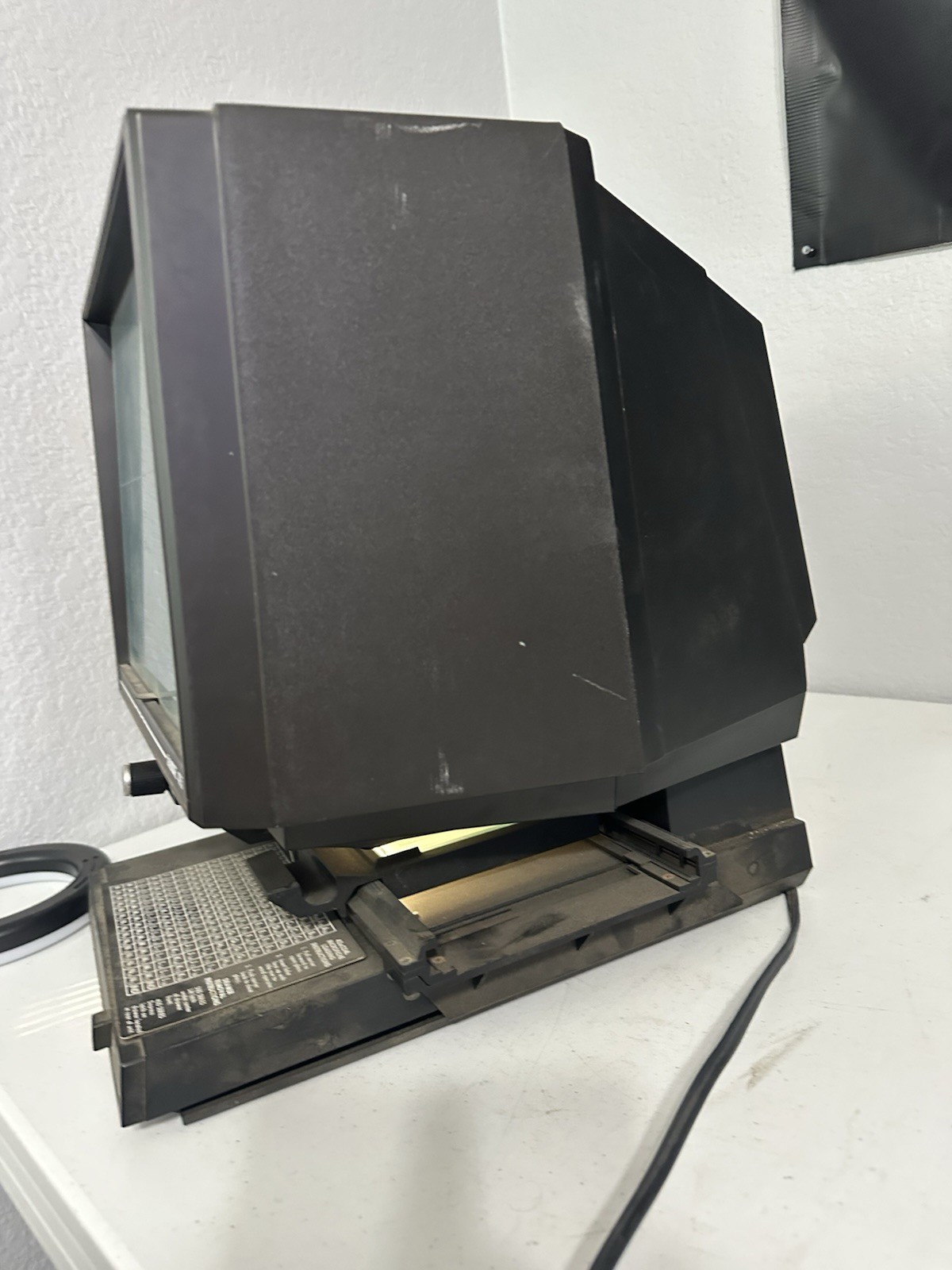 Vintage Northwest Micro Film Reader Model 475 (Does Turn On-Tested)