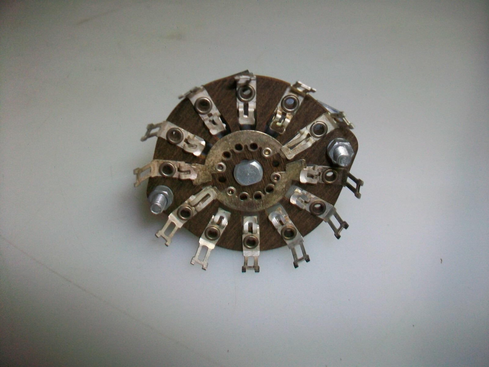 CENTRALAB CRL 1404 5 POSITION 2 POLE ROTARY SWITCH