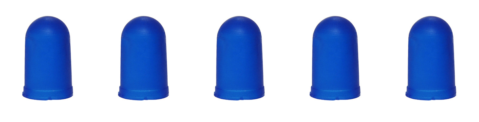 Dark Blue Bulb Cover Cap Boots, 5-Pack, 5mm, T1.5, T1.75 fits 2721, 2722, 2741