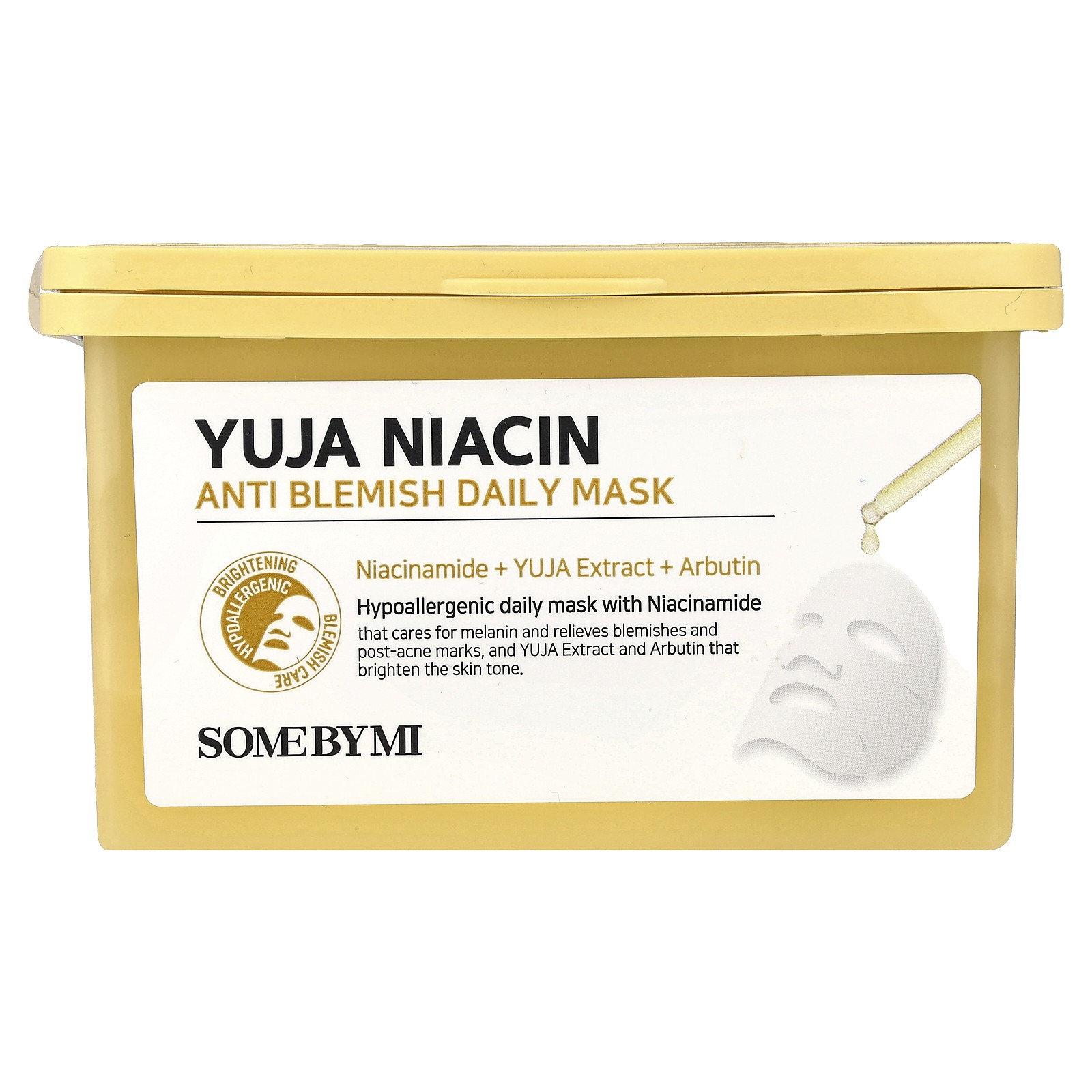 Yuja Niacin, Anti Blemish Daily Beauty Mask, 30 Masks, 12.51 fl oz (370 ml)