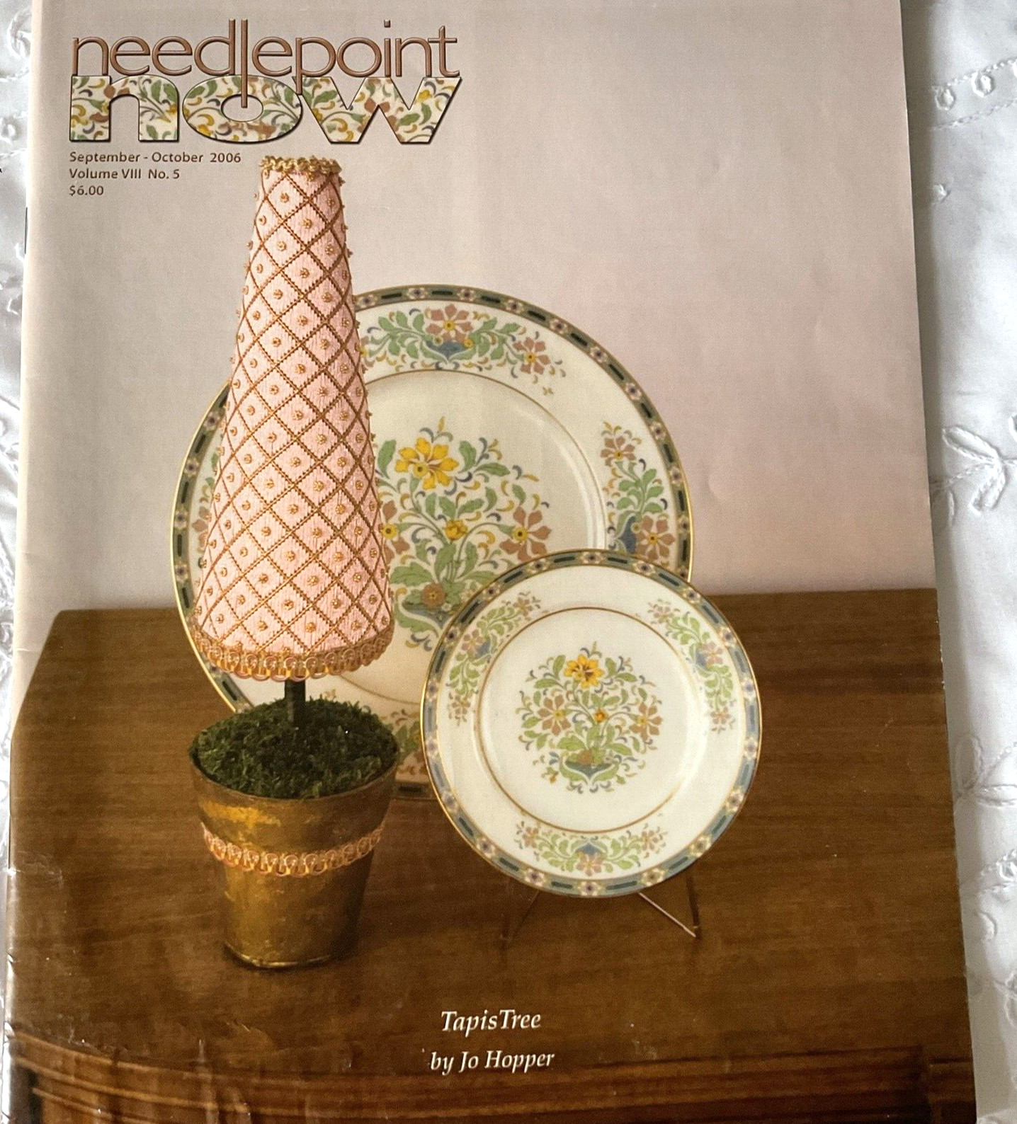 Needlepoint Now Magazine Back Issue Sept Oct 2006 Vol VIII Number 5 Great Charts