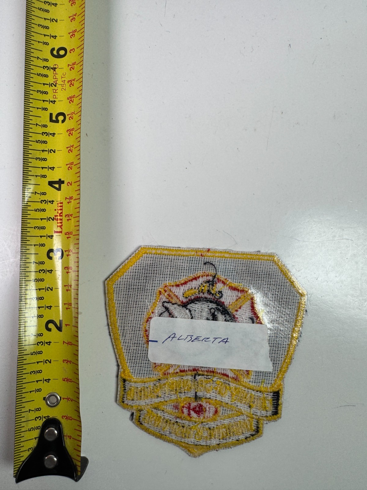 3" Grande Prairie County Emergency Response Fire Rescue Canada Patch W6