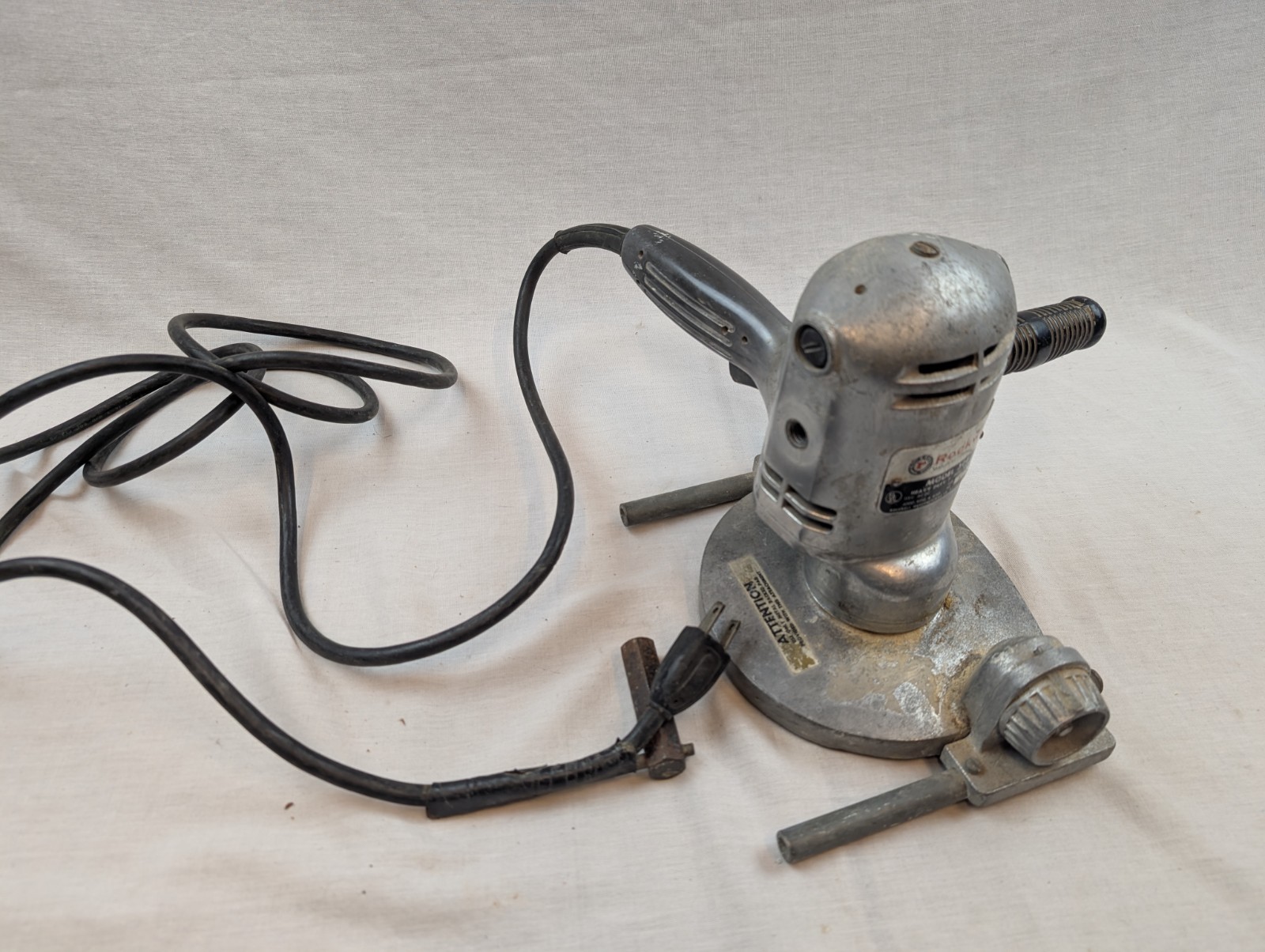 Vintage Rockwell 304 Heavy Duty 7" Disc Sander/Polisher w/ Disc USA