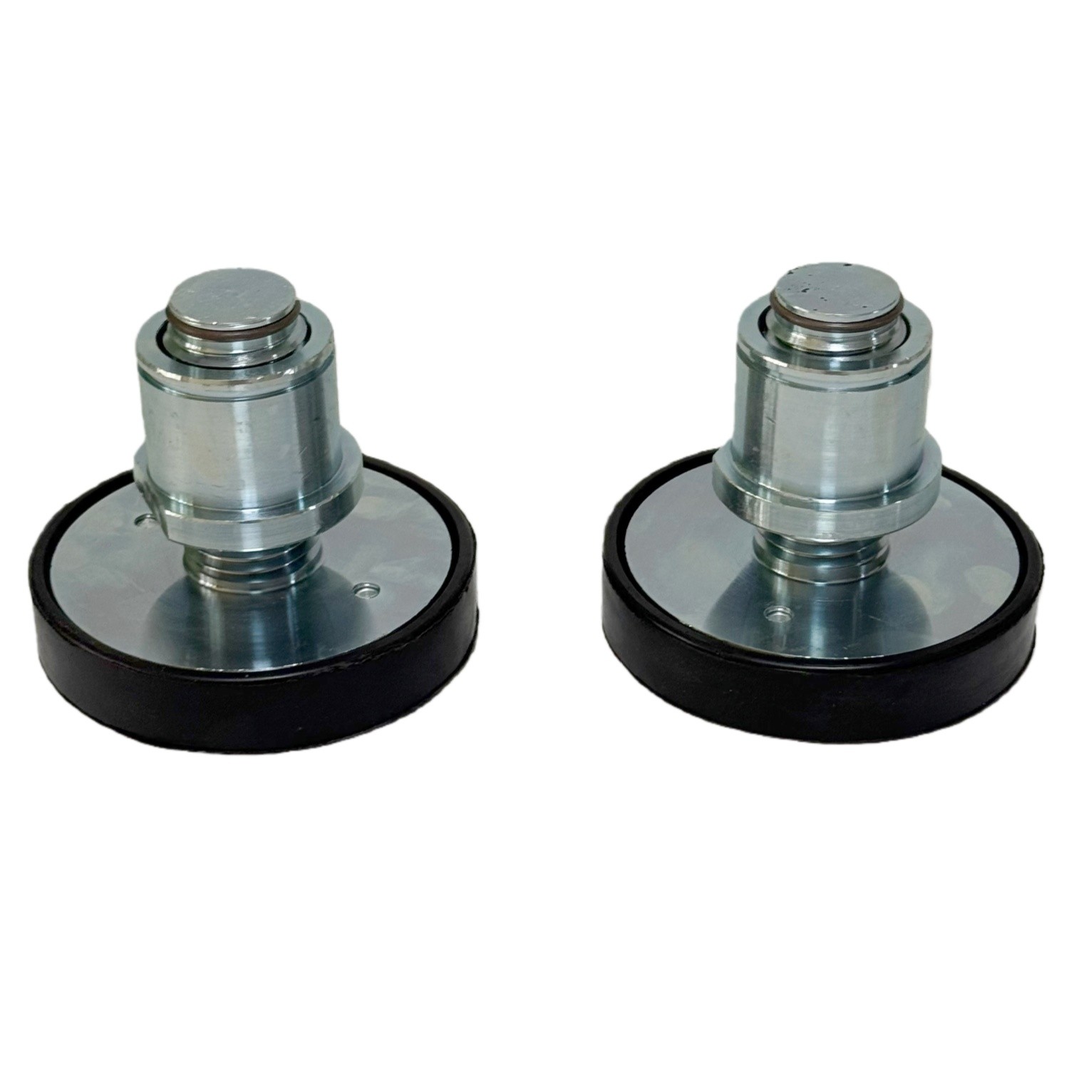 4Pc 50mm Car Lift Rubber Tray Heightening Feet Plus High Leg Pads Shaft Diameter
