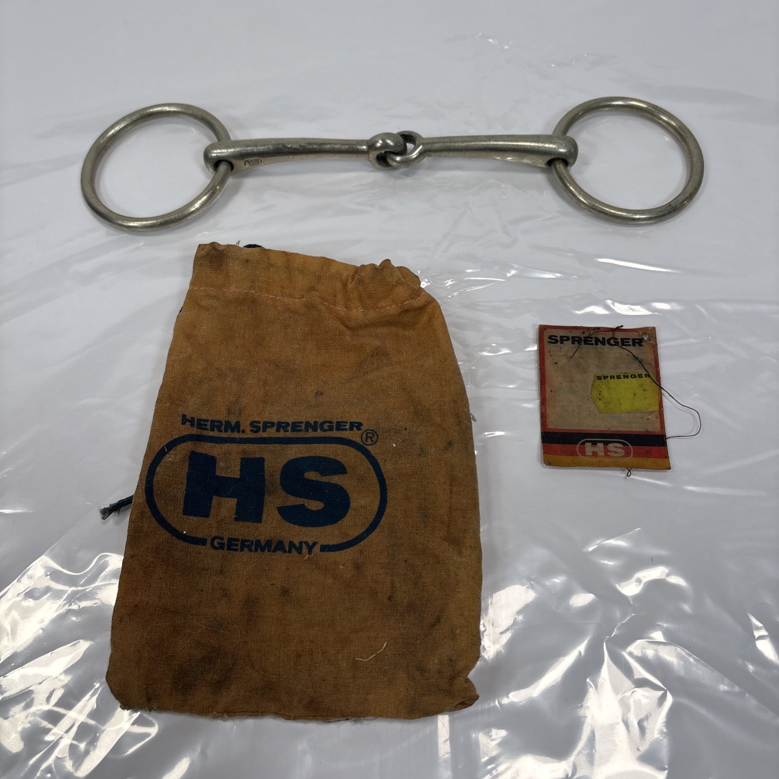 Herm. Sprenger 5 1/2 Single Joint Snaffle Bit