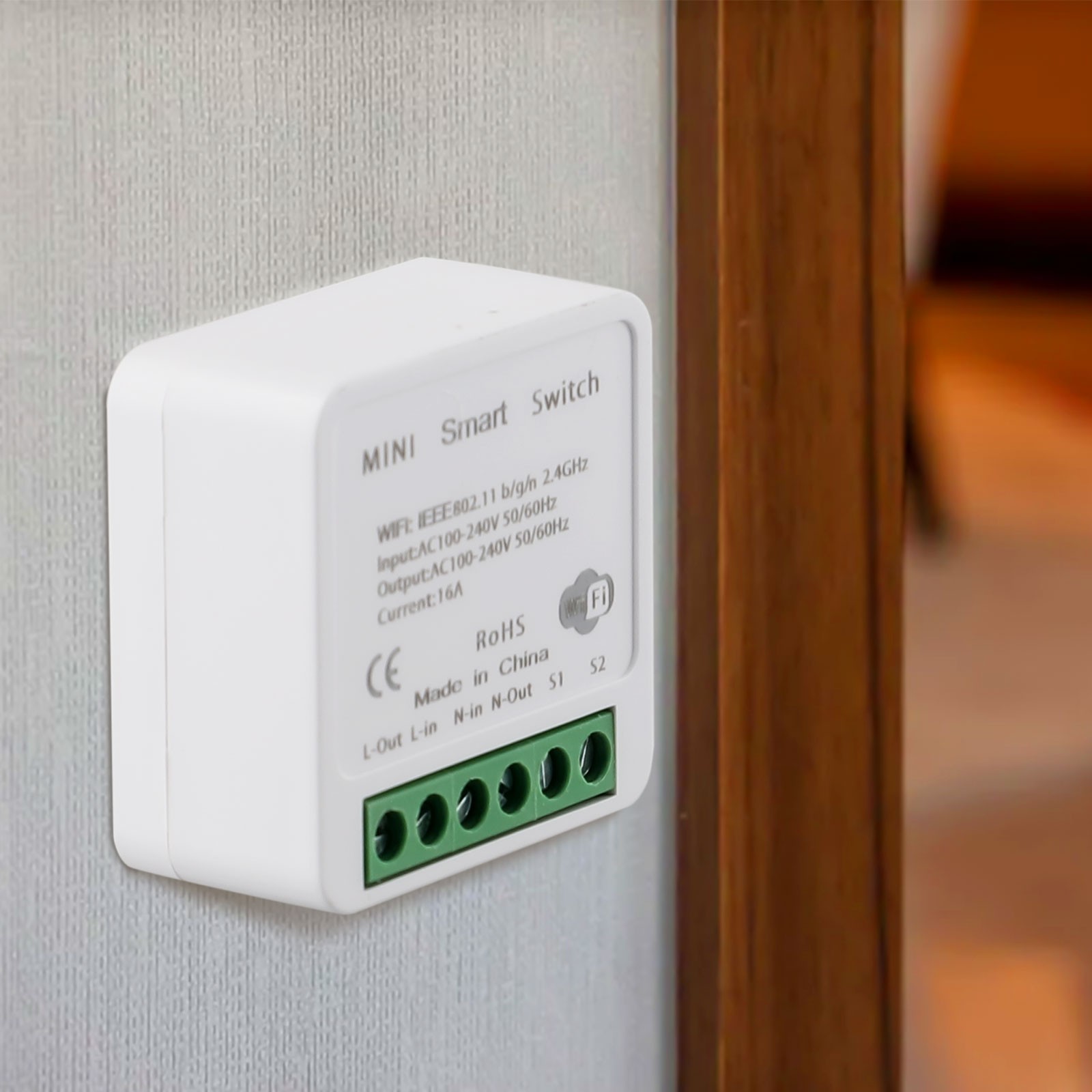 Timer Function WiFi Light Switch with Easy Installation Seamless Integration
