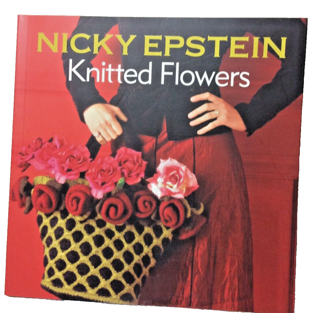 Liquidation Sale.   Nicky Epstein Knitted Flowers Soft Cover Book