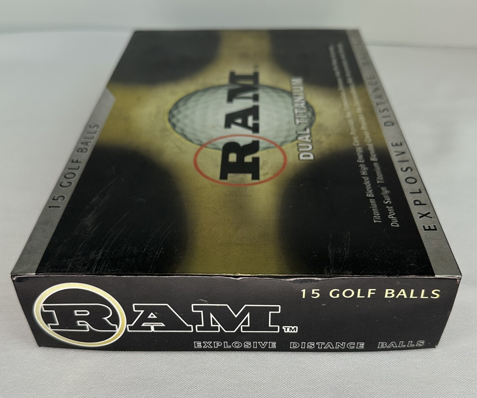 RAM Dual Titanium Explosive Distance Balls 9 Golf Balls