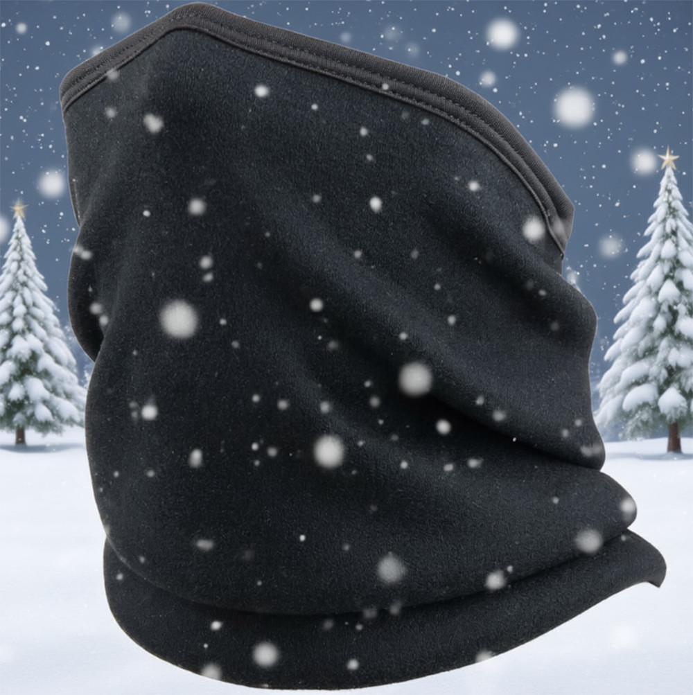 Winter Neck Warmer Gaiter Fleece Windproof Face Mask Cover Scarf for Men Women