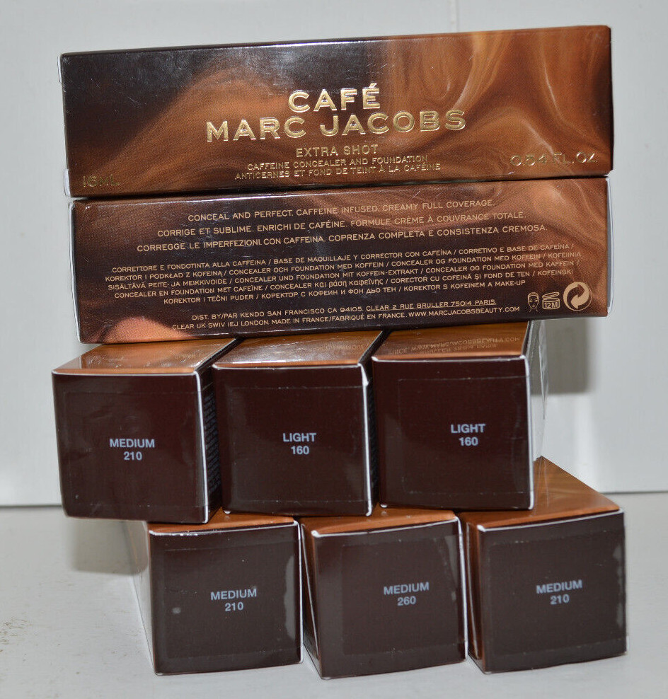 Marc Jacobs Cafe Extra Shot Caffeine Concealer & Foundation 16ml. /0.54fl oz.