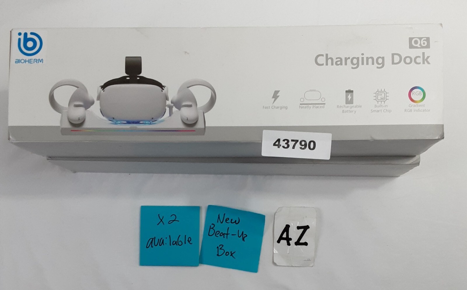 New, RGB AIOHERM Quest 2 VR Headset & Controller Charging Dock