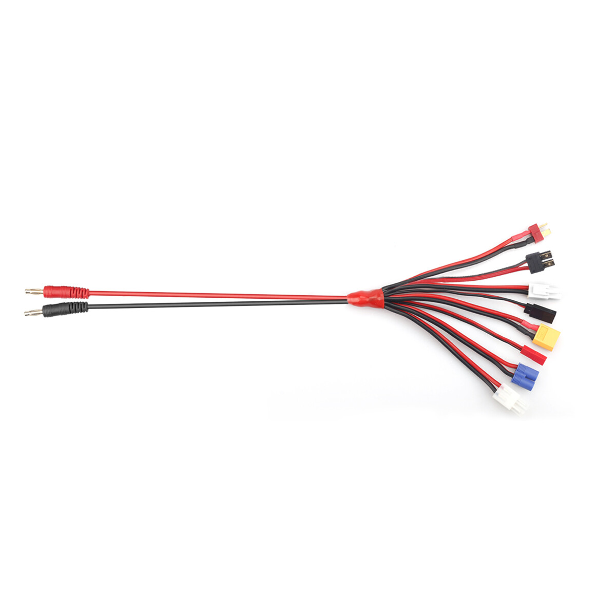 8 in 1 RC Lipo Battery Charger Adapter Connector Splitter Wire Convert Cable USA