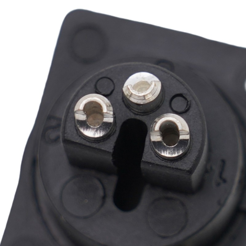 Mobility Scooter Panel Mount Port Female Plug Socket Auto Replacement Part