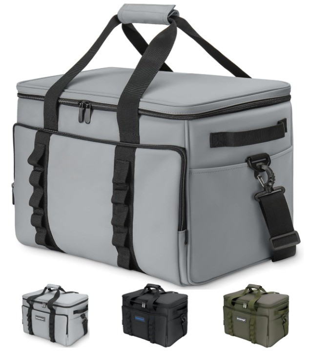 Bolsa térmica grande plegable impermeable portátil para camping viaje picnic