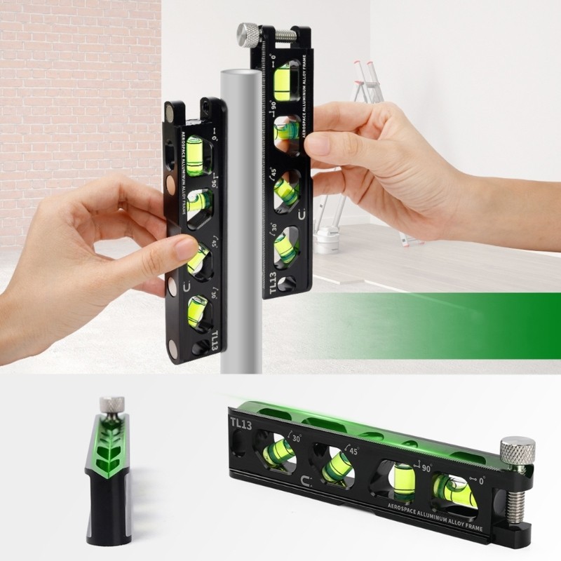 Carpenter Woodworker Aluminum Level Woodworking Tools Precise Leveling Save Time