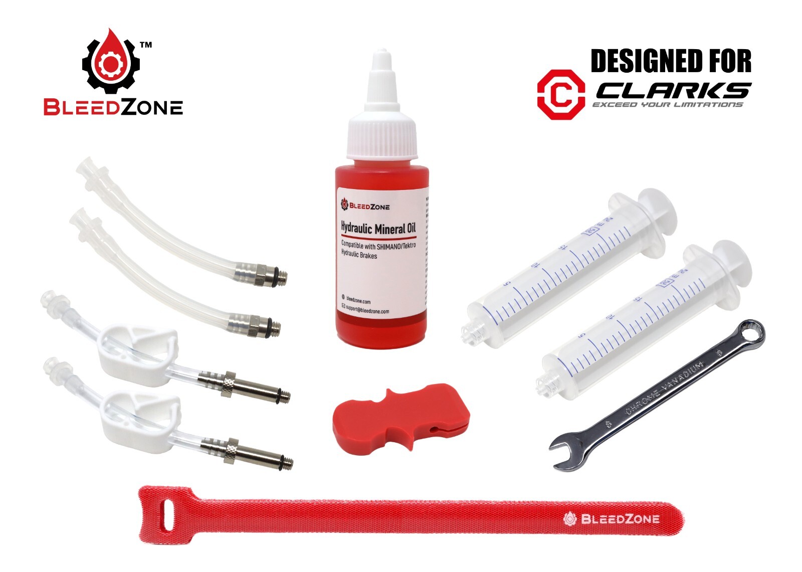 Bleed Kit for Clarks M1 M2 M3 M4 Hydraulic Brakes with Mineral Oil