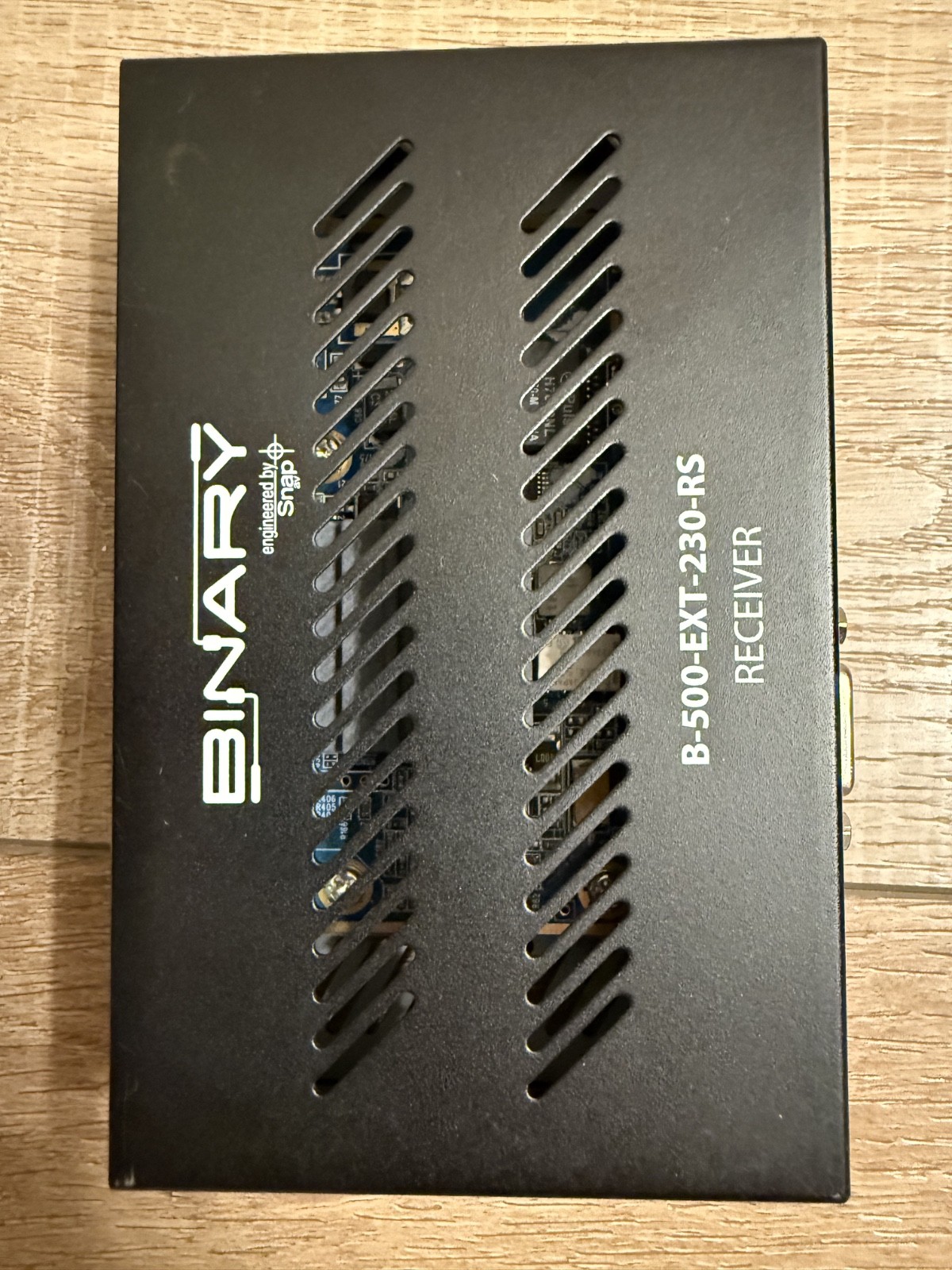 Binary B-500-EXT-230-RS HDBaseT Receiver HDMI Extender - Powers on but Untested