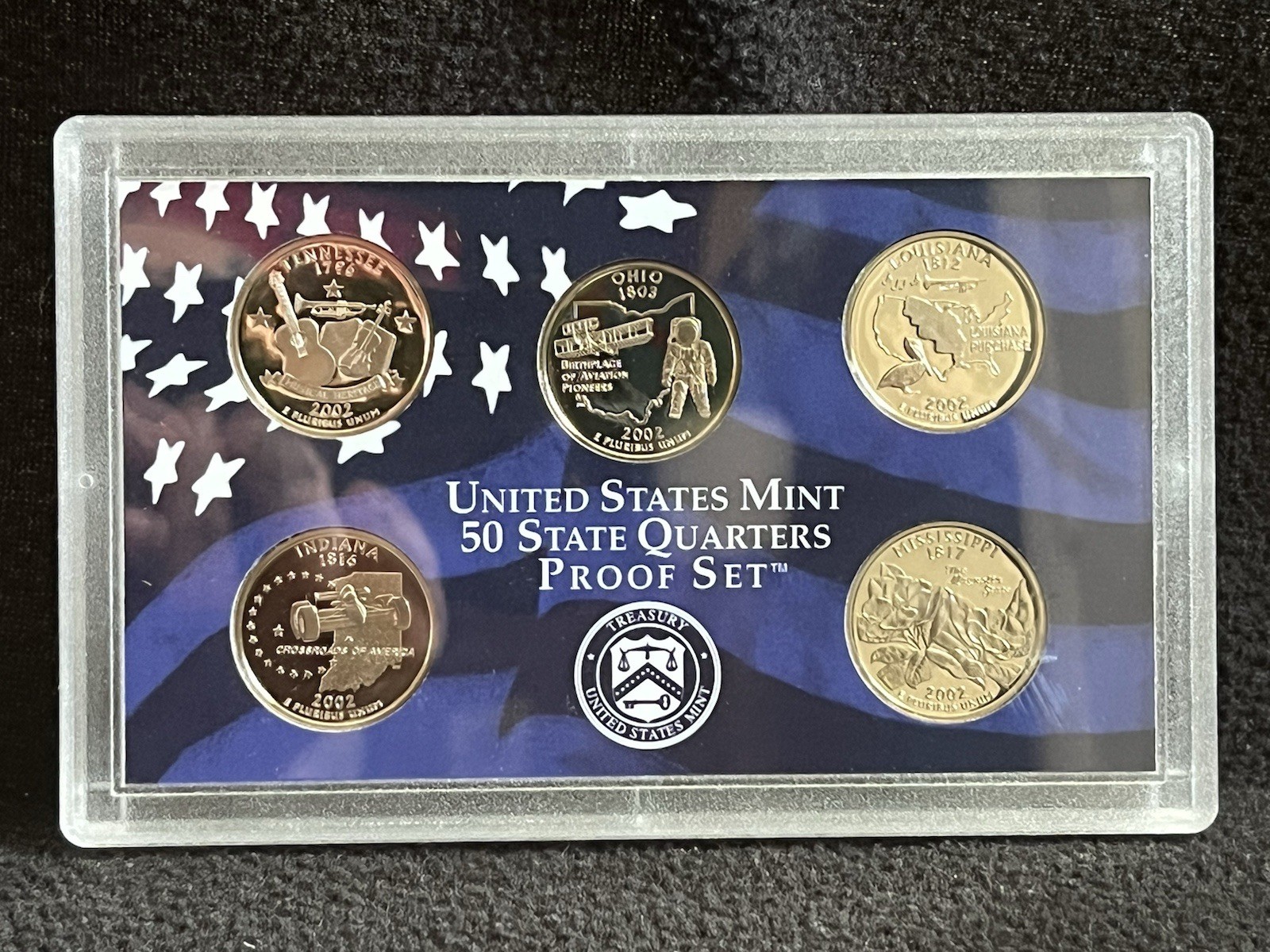 United States Mint Proof Set 2002