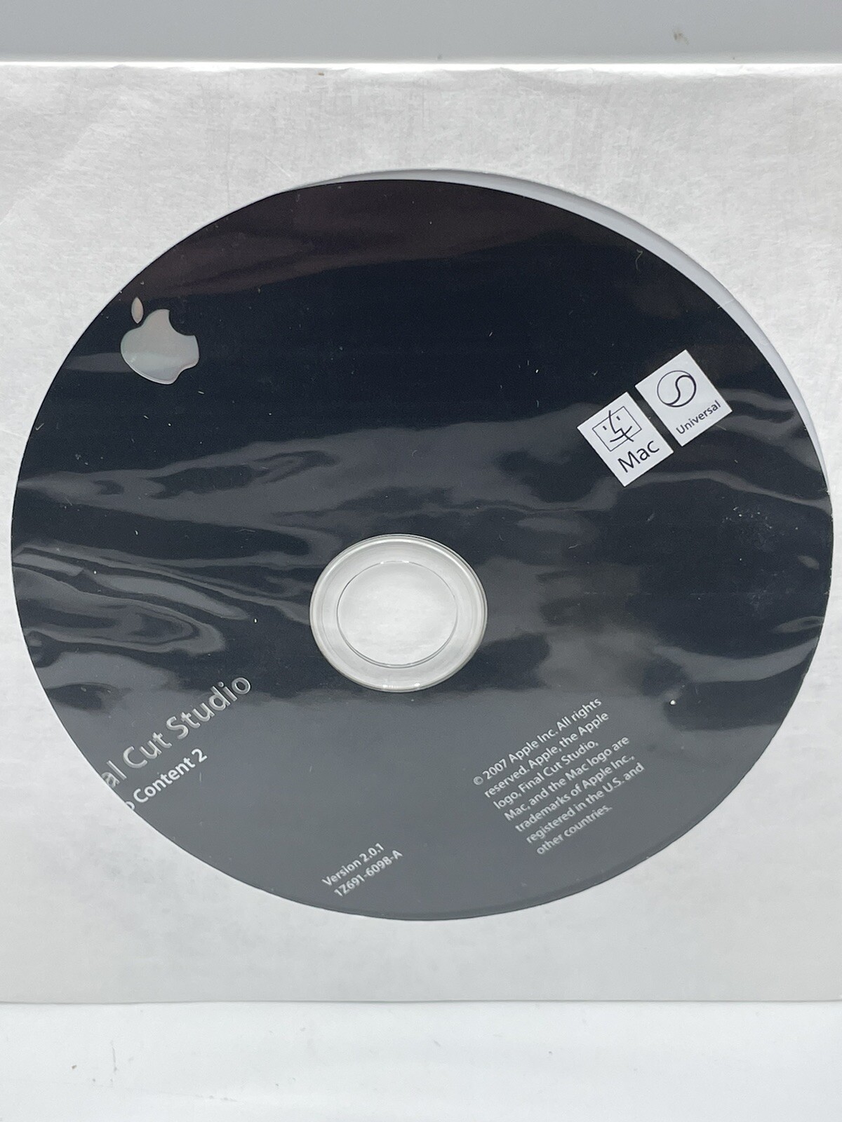 Final Cut Studio 2.0.1 Software Pro 6 Manuals