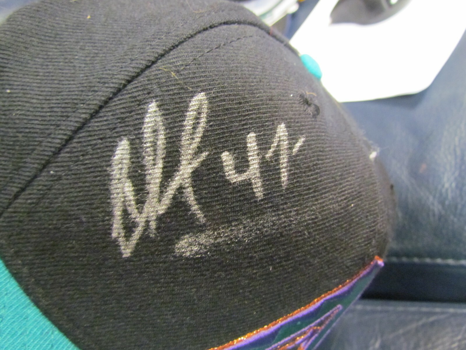 Jose Valverde Autographed Baseball Hat Cap Arizona Diamondbacks