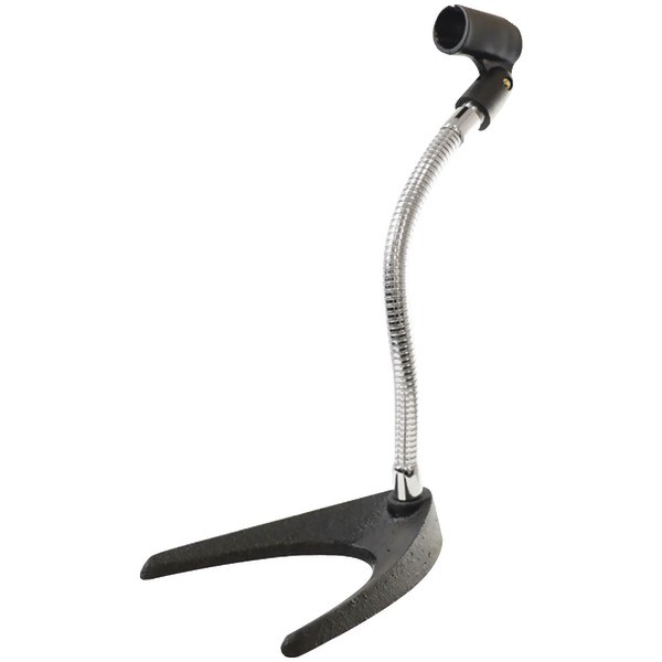 New Pyle PMKS8 U-Base Gooseneck Desktop Microphone Stand DJ Pro Audio