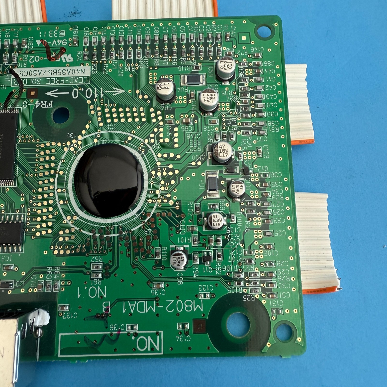 CASIO LK-230 Lighting Keyboard Used Part: USB Processor Connection PCB Board