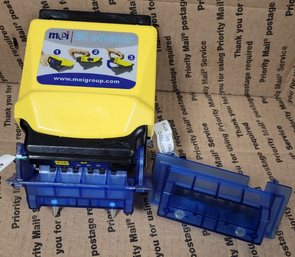 MEI SC Advance Series Bill Acceptor Validator SCNM6607E (RS232) (UNTESTED)