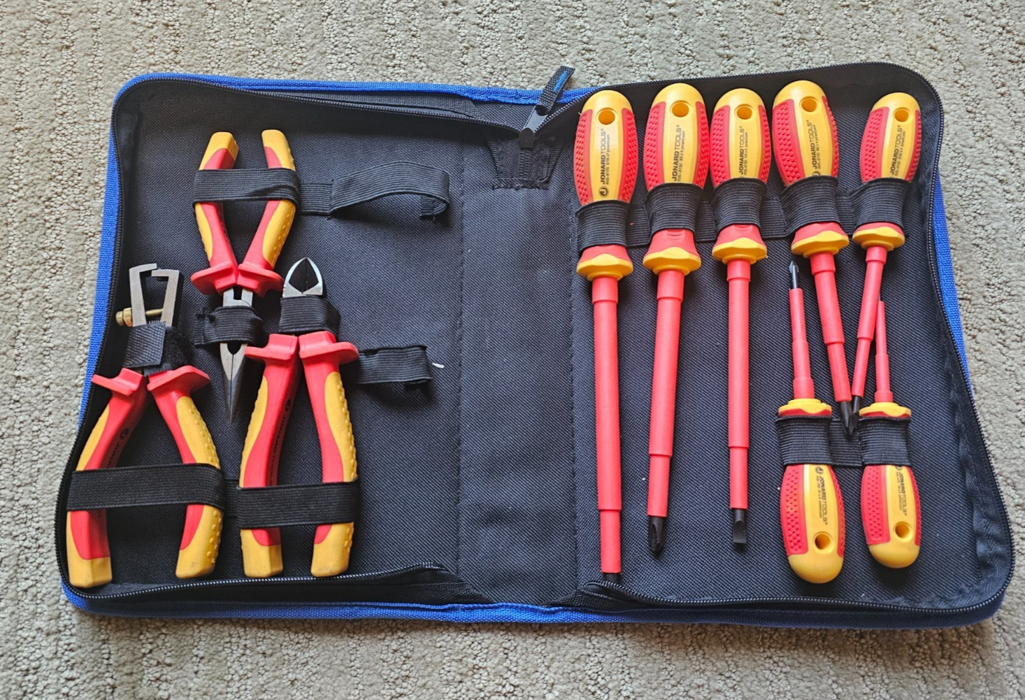 Jonard Tools Tk-110Ins 10 Pc Insulated Tool Set