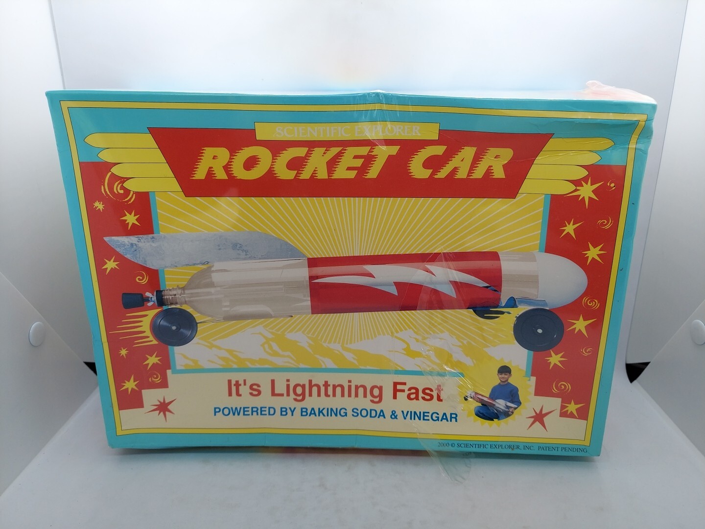 Scientific Explorer Rocket Car Baking Soda Vinegar Science Chemistry Physics Toy