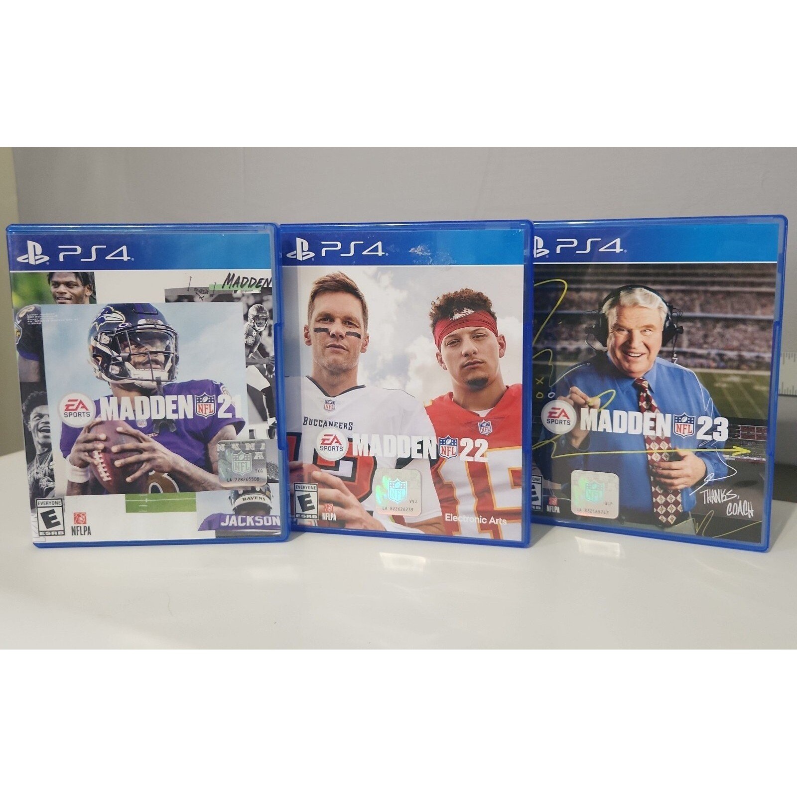EA SPORTS Football Madden 21, 22 & 23 NFL Bundle for PS4 Playstation Gamer great
