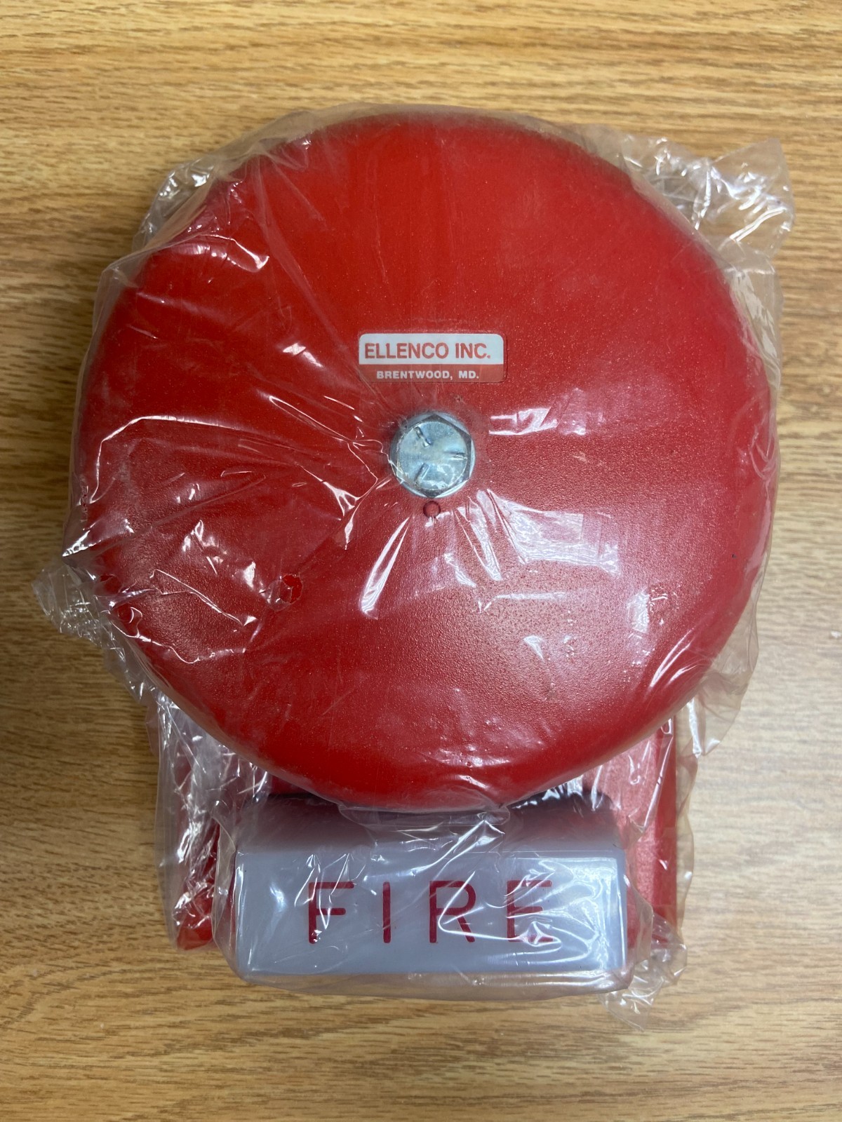 Ellenco 606MS Audible Signal Fire Alarm Bell Red - New