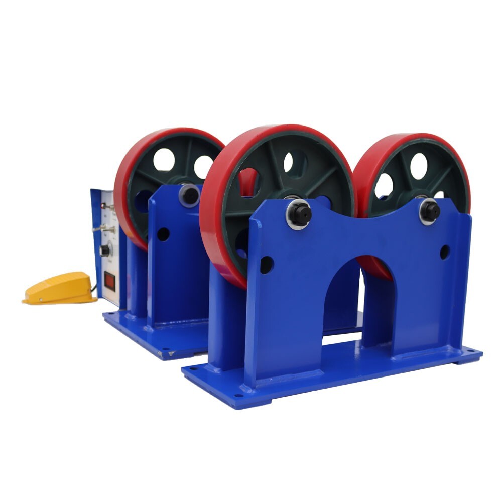 1T Welding Turning Rolls Digital Speed Display Linked Control Roller Rack Stand