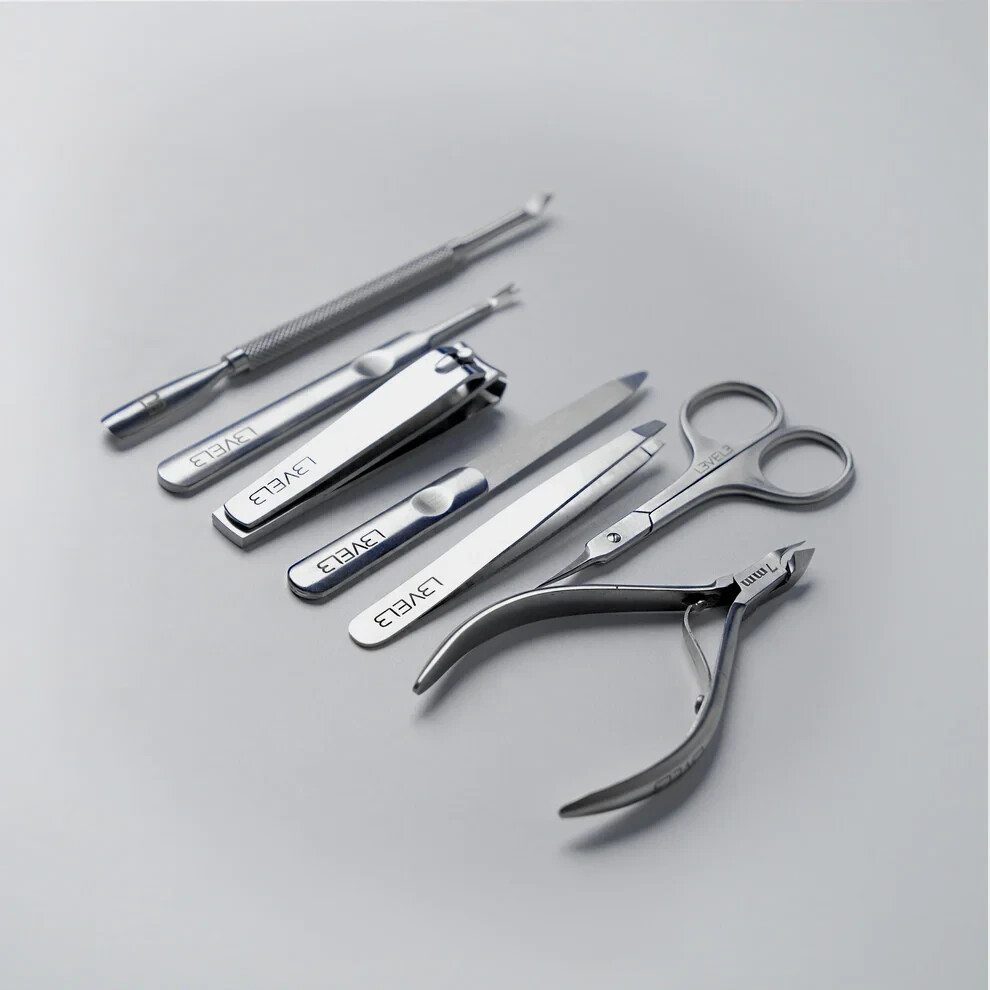 L3VEL3 Stainless Steel Manicure Set