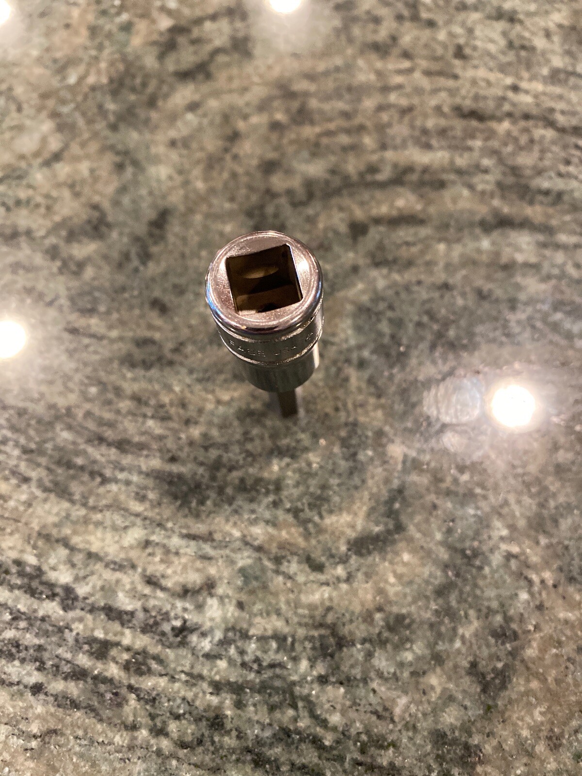 Snap-On fa8e 1/4" 3/8" drive sae standard hex bit chrome socket new