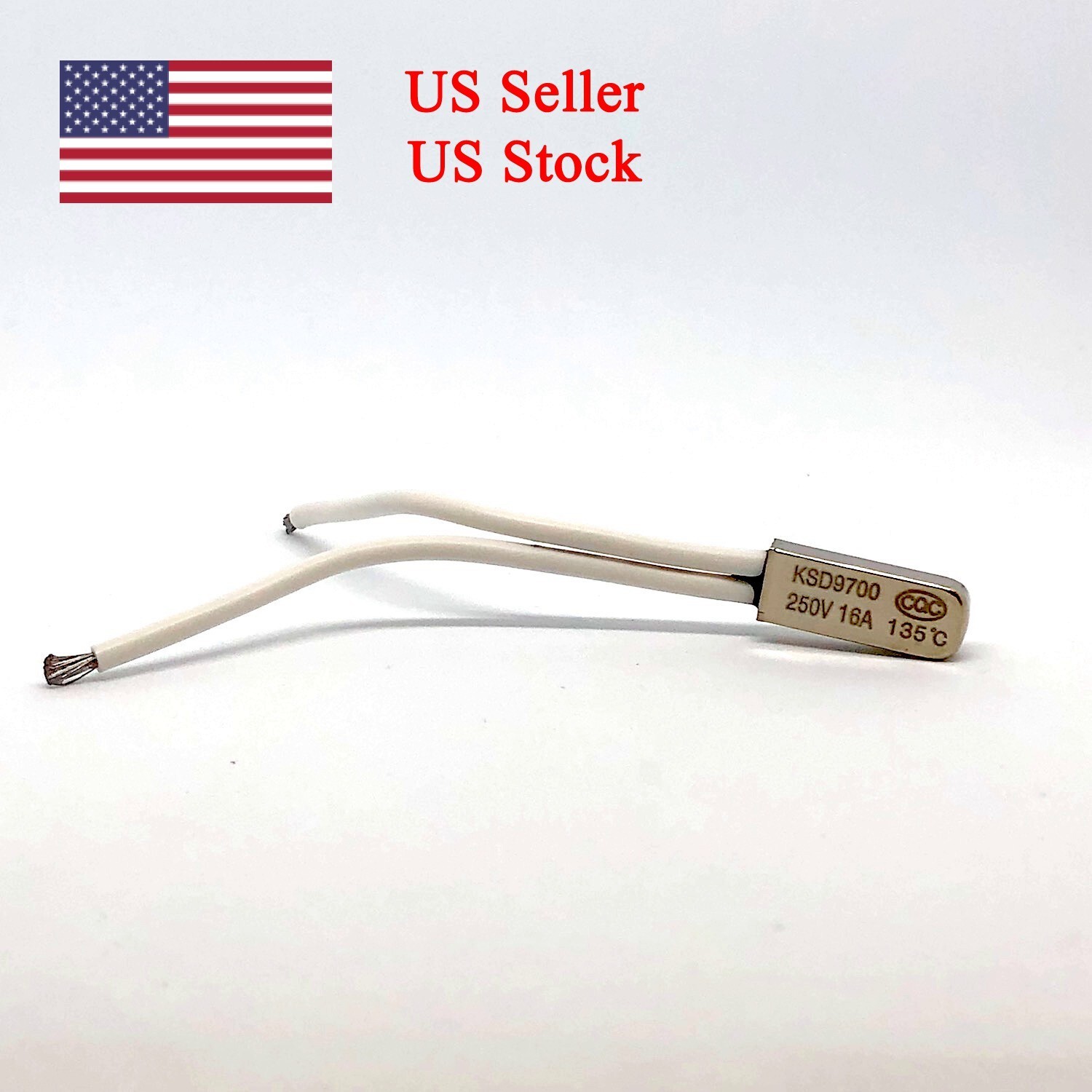 KSD9700 16A 250V NC Temperature Switch Thermostat Thermal Protector US Stock 1pc